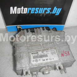 Блок управления двигателем (ЭБУ) к Volkswagen Golf 3 Bosch 3A0907311A, art. eb51